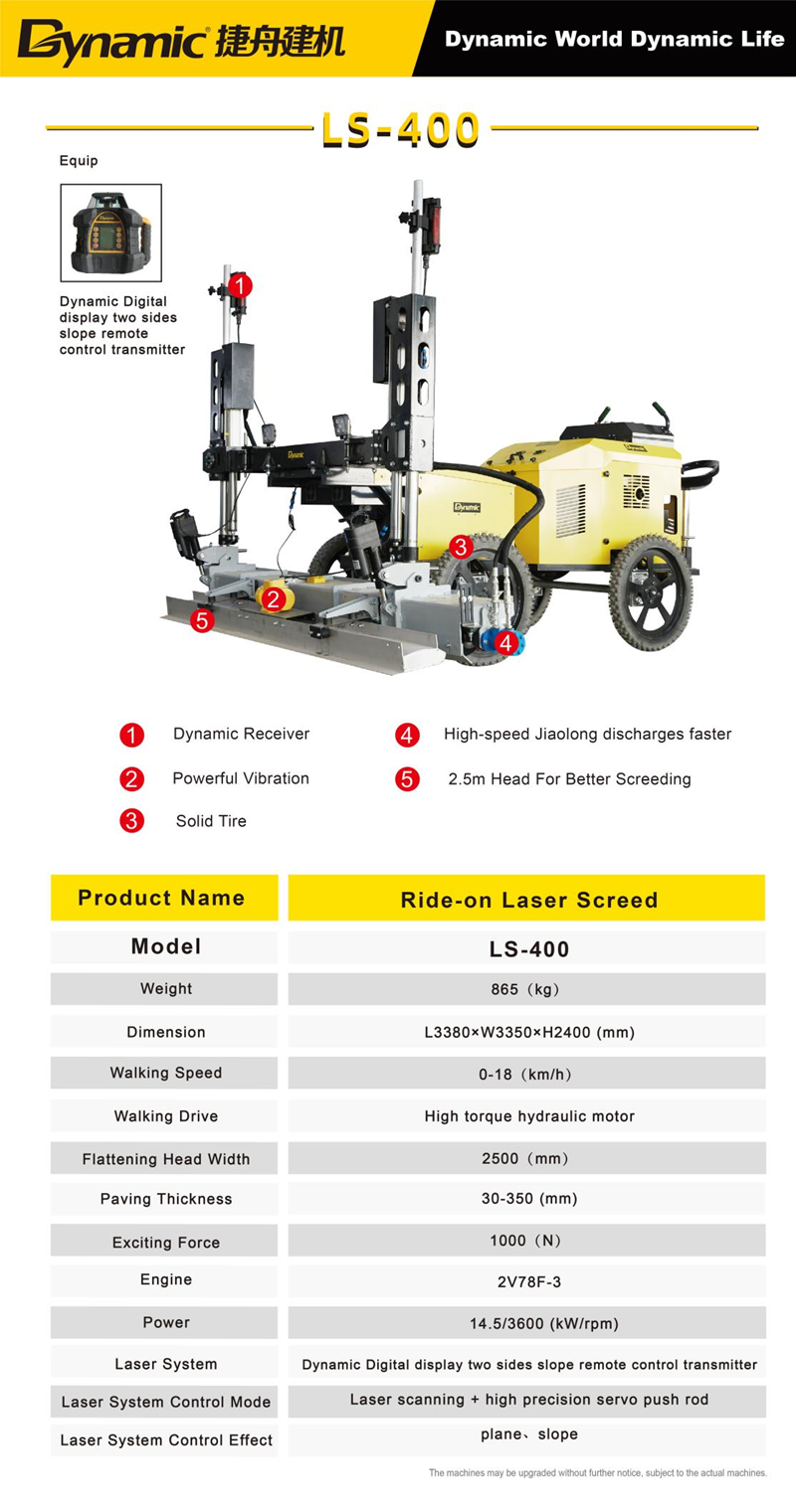 screed laser LS-400