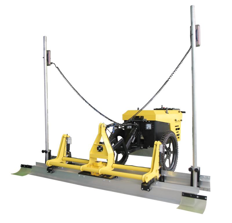 laser leveling machine